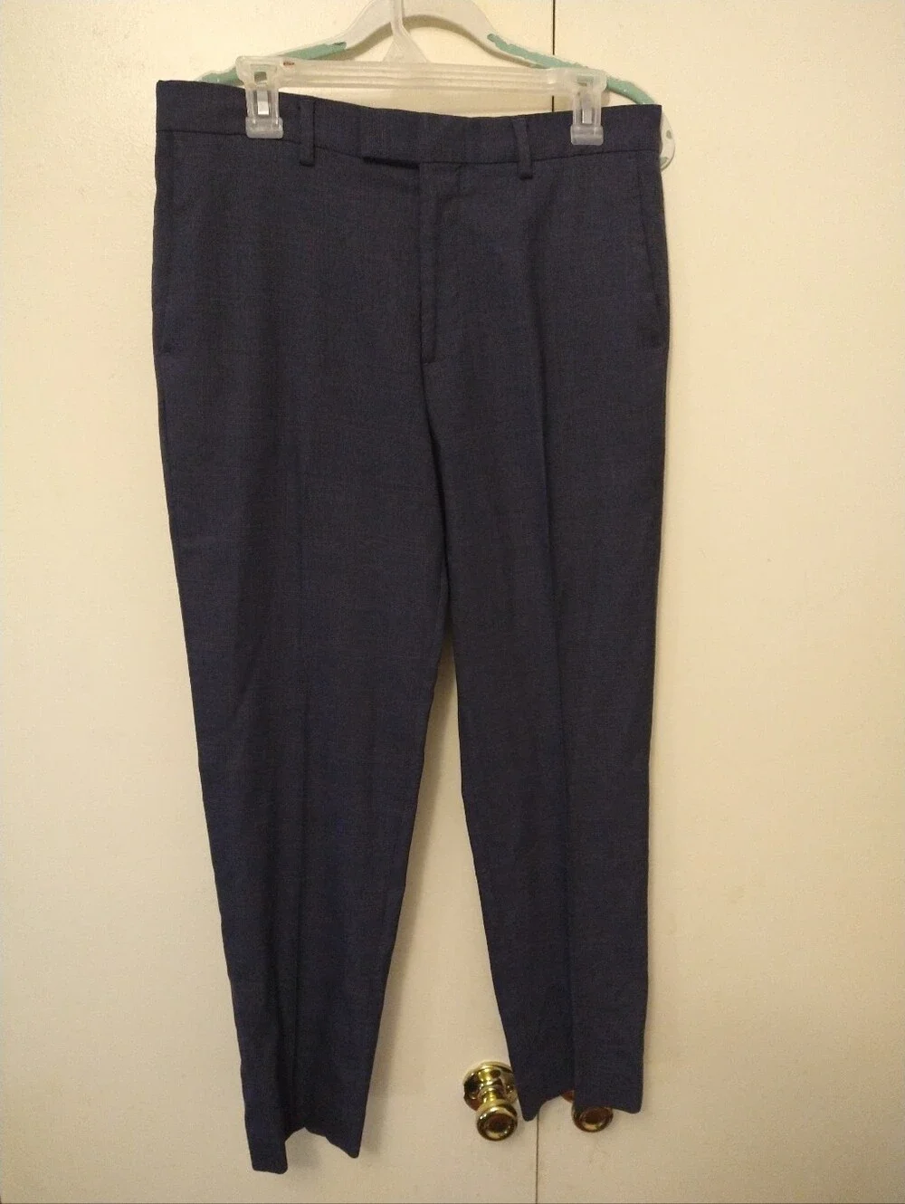 Banana Republic Slim Fit Blue Chino Pants Men's sz 31x29. Tag size is 31x30,